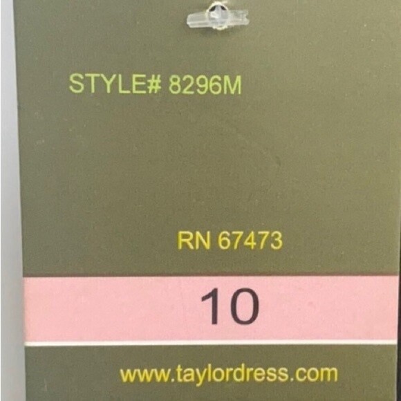 Taylor Black White Halter Neck Organza Scuba Dress Size 10 - Picture 4 of 4